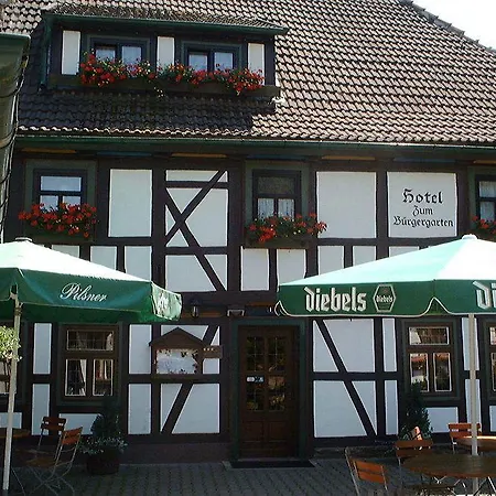 Zum Buergergarten Отель Stolberg (Harz)